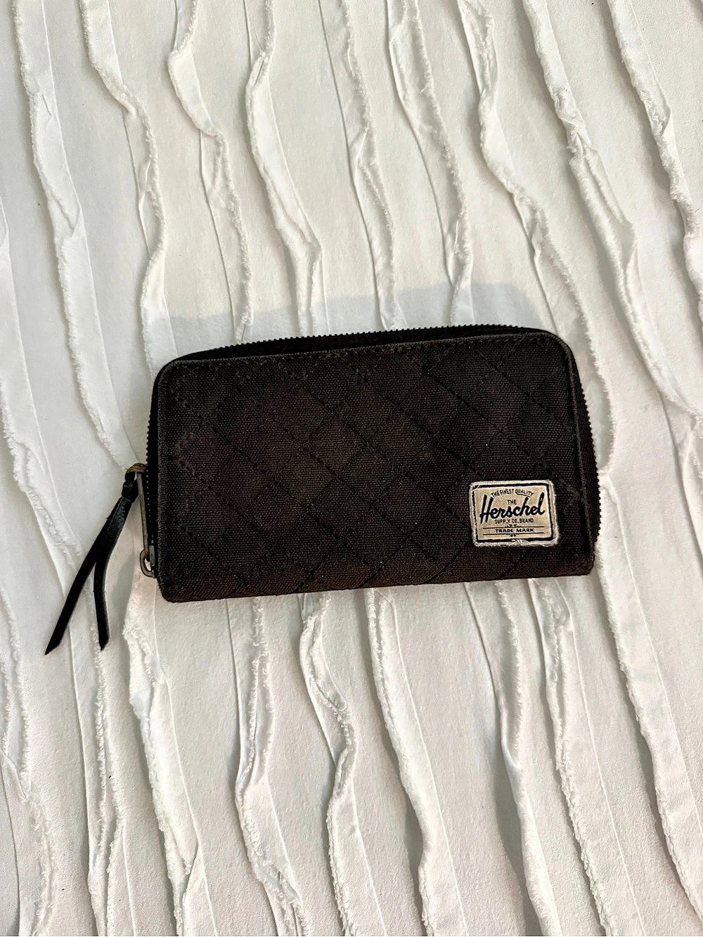 Herschel Black Zip Wallet